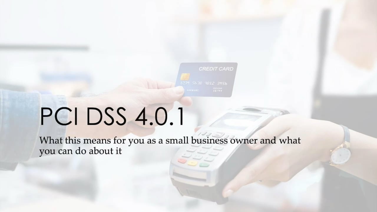 PCI compliance presentation slide
